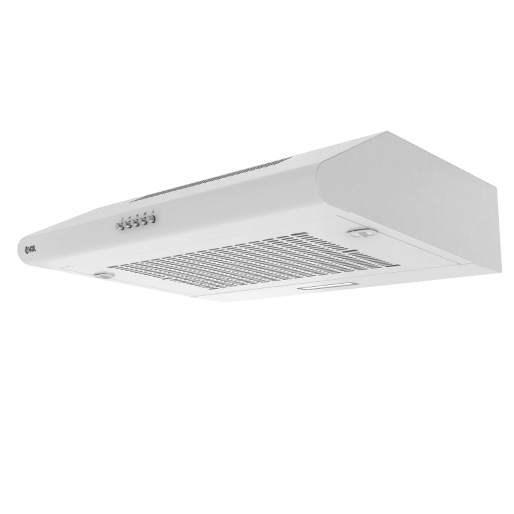 VOX cofano da cucina TRD6F49W [B, 3 velocità, pret: max. 200m3, bianco]