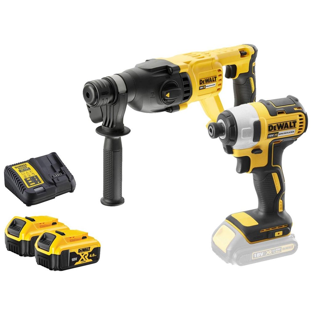 DEWALT 2 set parziale dello strumento della batteria DCK2023M2T