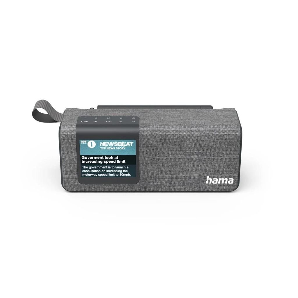 HAMA Radio digitale "DR200BT", FM/DAB/DAB+/Bluetooth®/Battery Operation