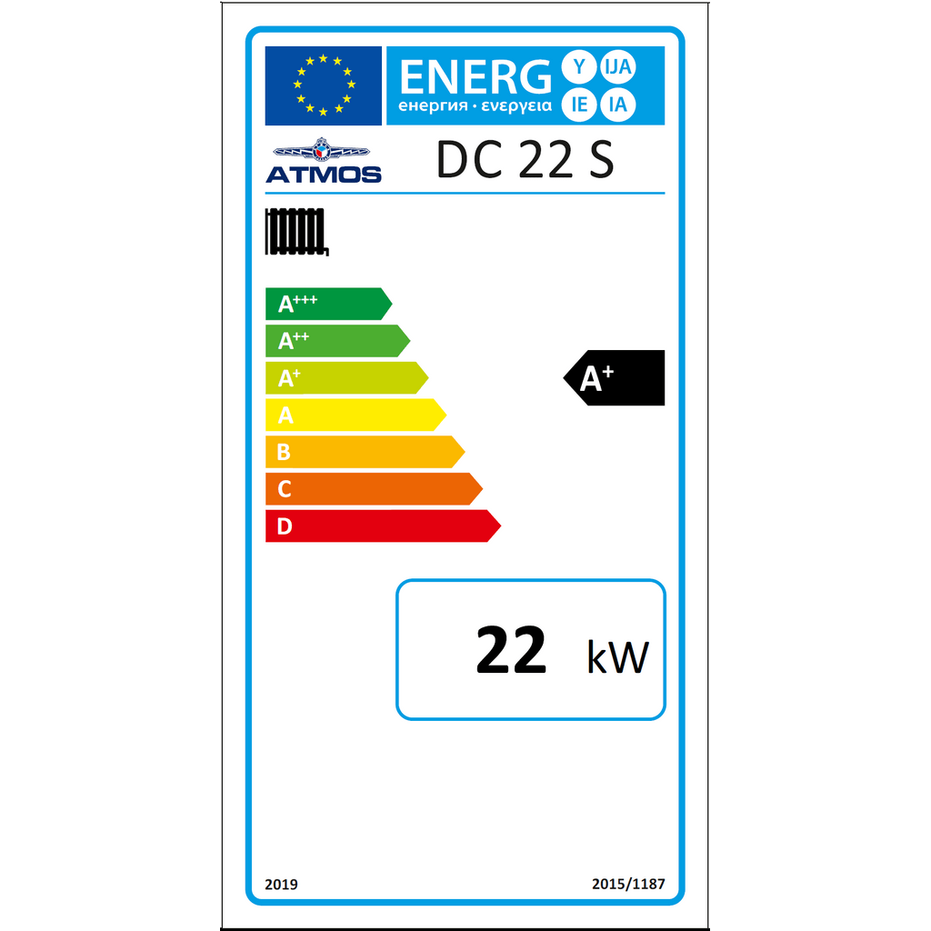 ATMOS Caldaia di gassificazione DC 25 S