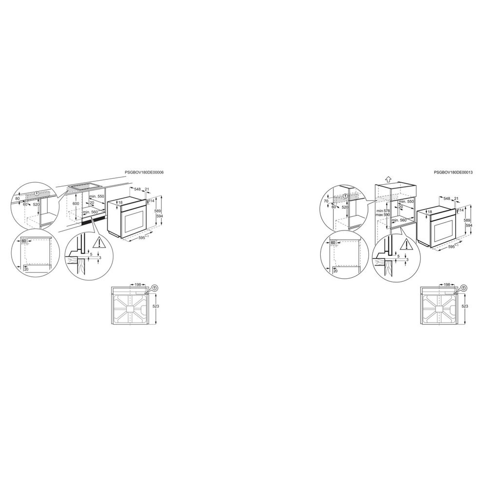 ELECTROLUX forno integrato EOE7P31X