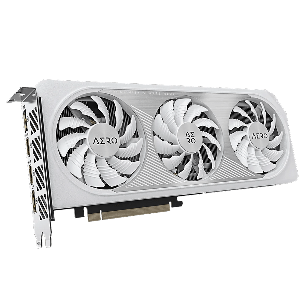 GIGABYTE GeForce RTX 4060 AERO OC 8G, 8GB GDDR6, PCI-E 4.0