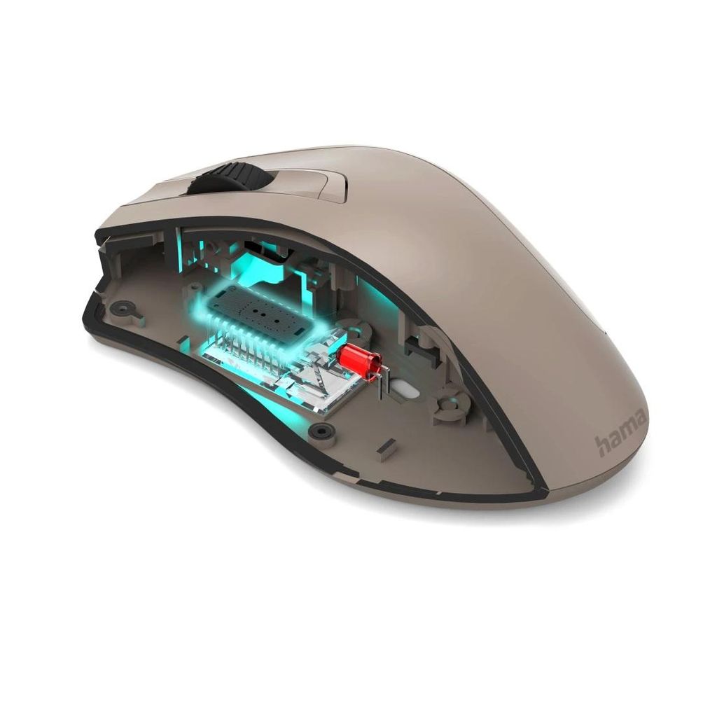 HAMA "MW-900 V2" 7 pulsanti laser wireless mouse, beige