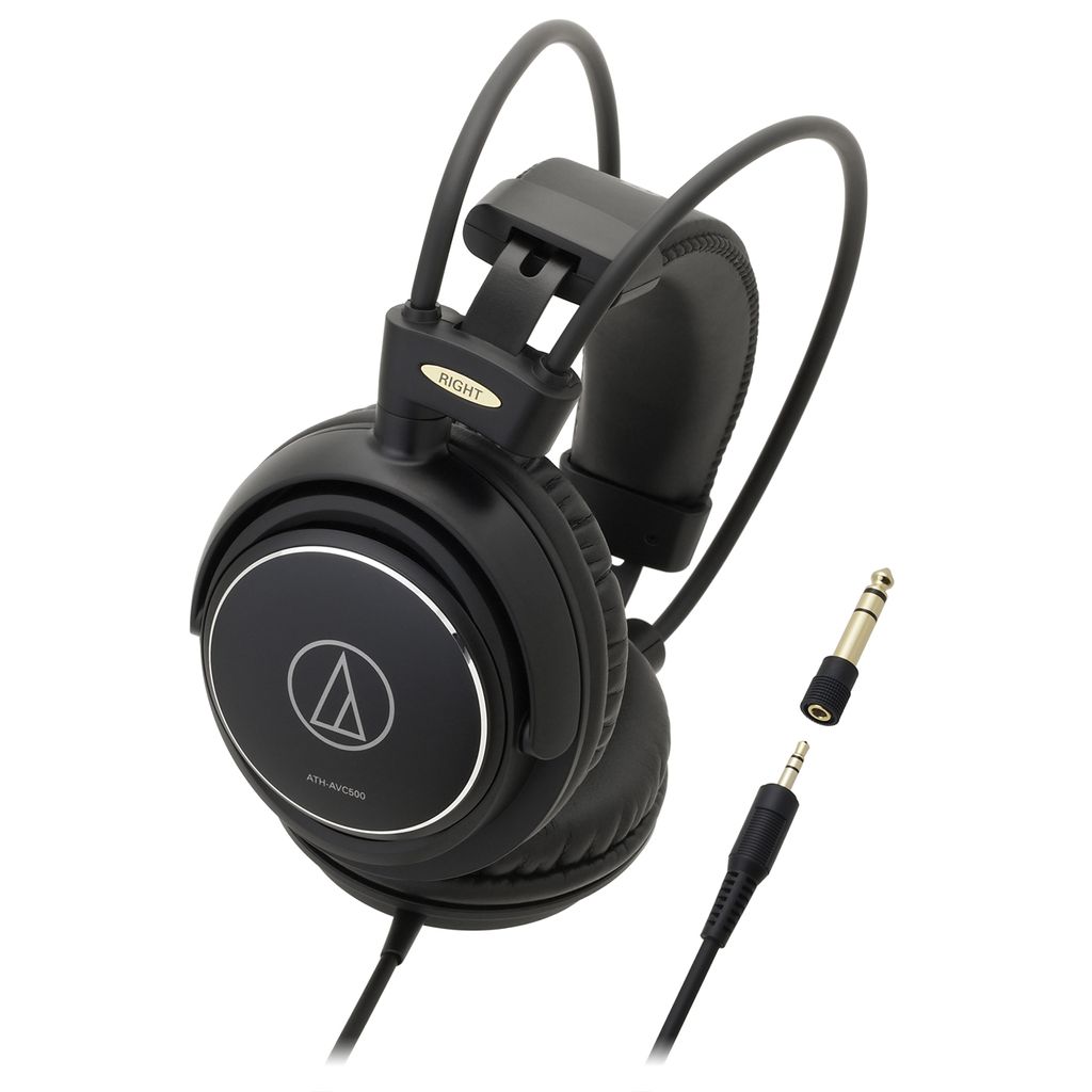 Auricolare AUDIO TECHNIKA Audio-Technica ATH-AVC500, nero