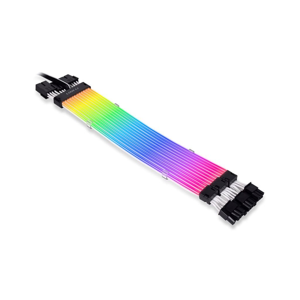 LIAN LI Cable Strimer Plus V2 Triple 8-Pin RGB PCIe, per scheda grafica, 30 cm