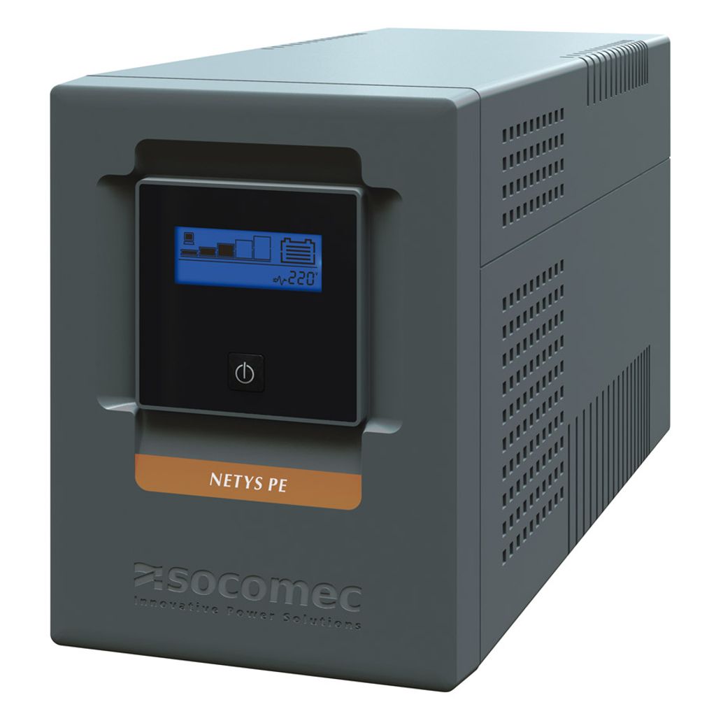 SOCOMEC UPS Netys PE 1500VA, 900W, Interattivo linea, USB, LCD