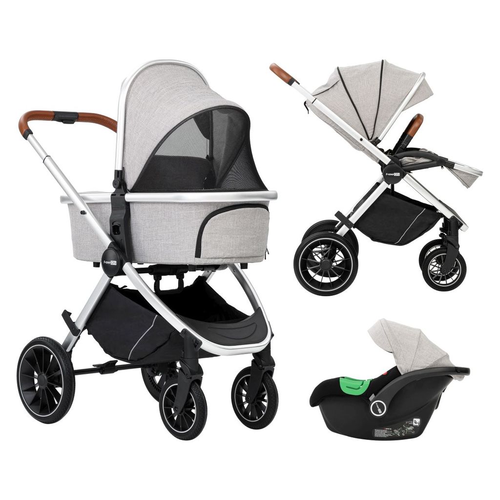 FREEON Carrello 3v1 Joy, Grigio