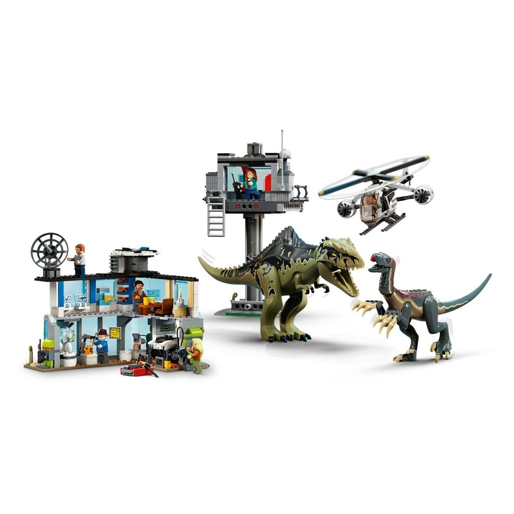 LEGO Jurassic World Attack Gigantosaurus e Terisinosaurus - 76949