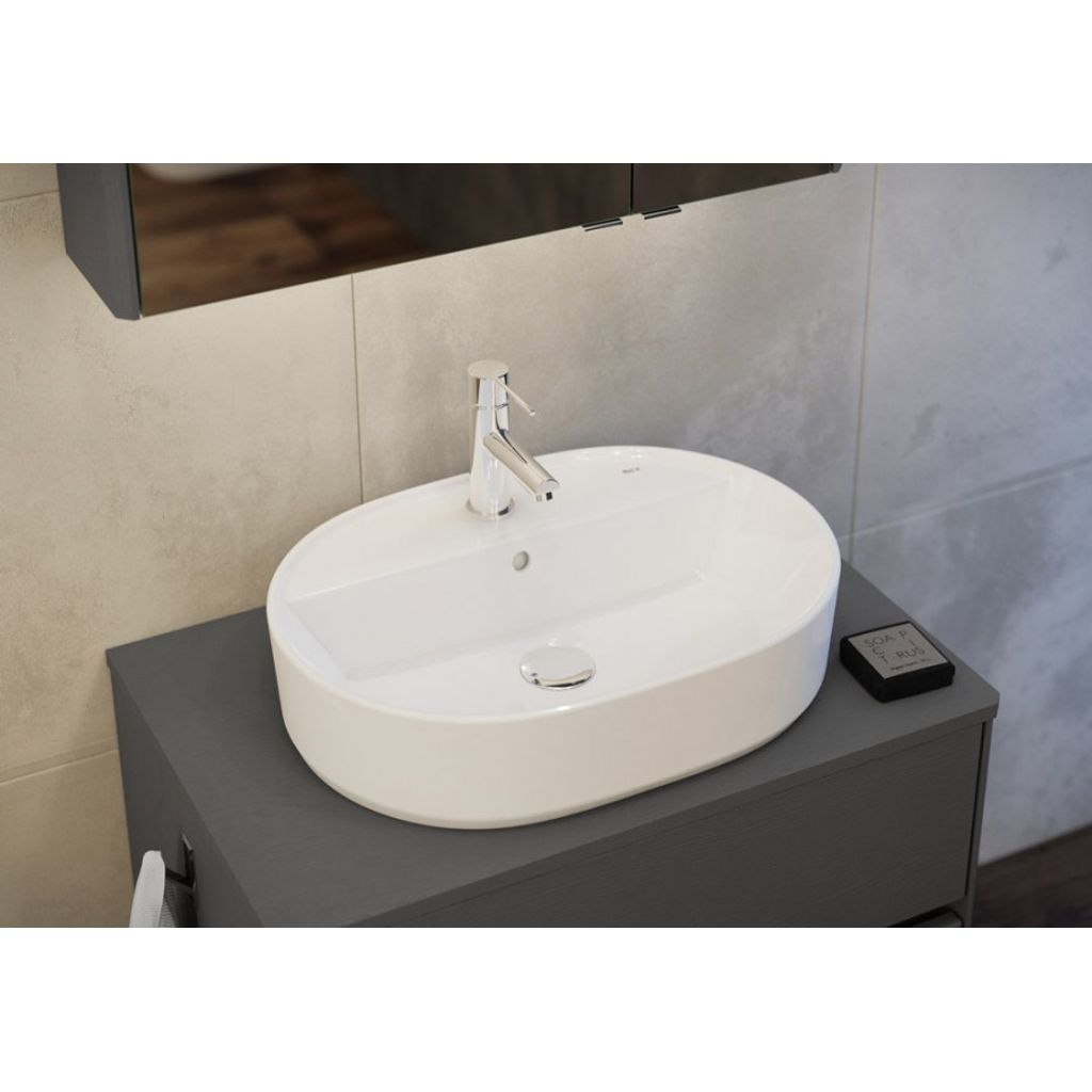 TBOSS Sistema bagno con lavello ROCA Sonja 95 cm grafite legno