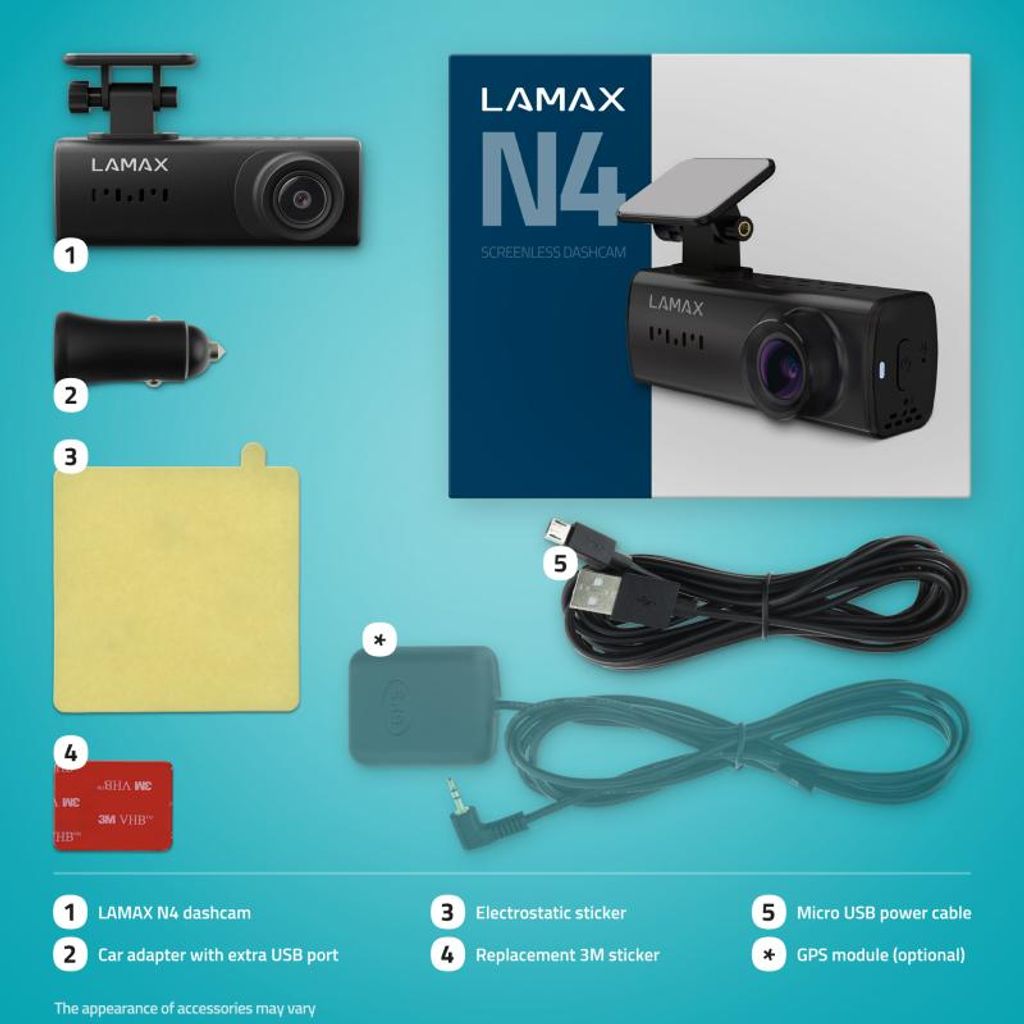 Fotocamera auto LAMAX N4