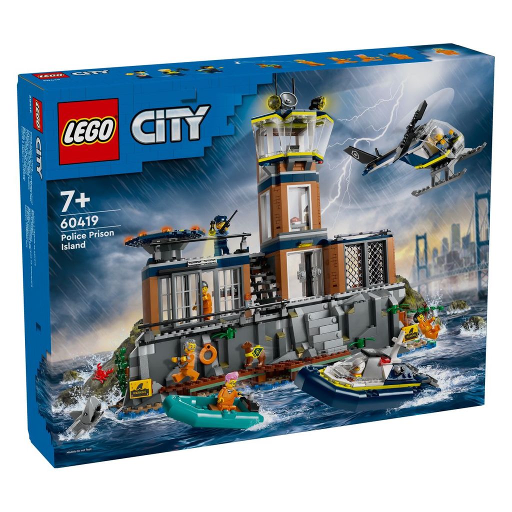 LEGO CITY 60419 Prigione dell'isola di polizia