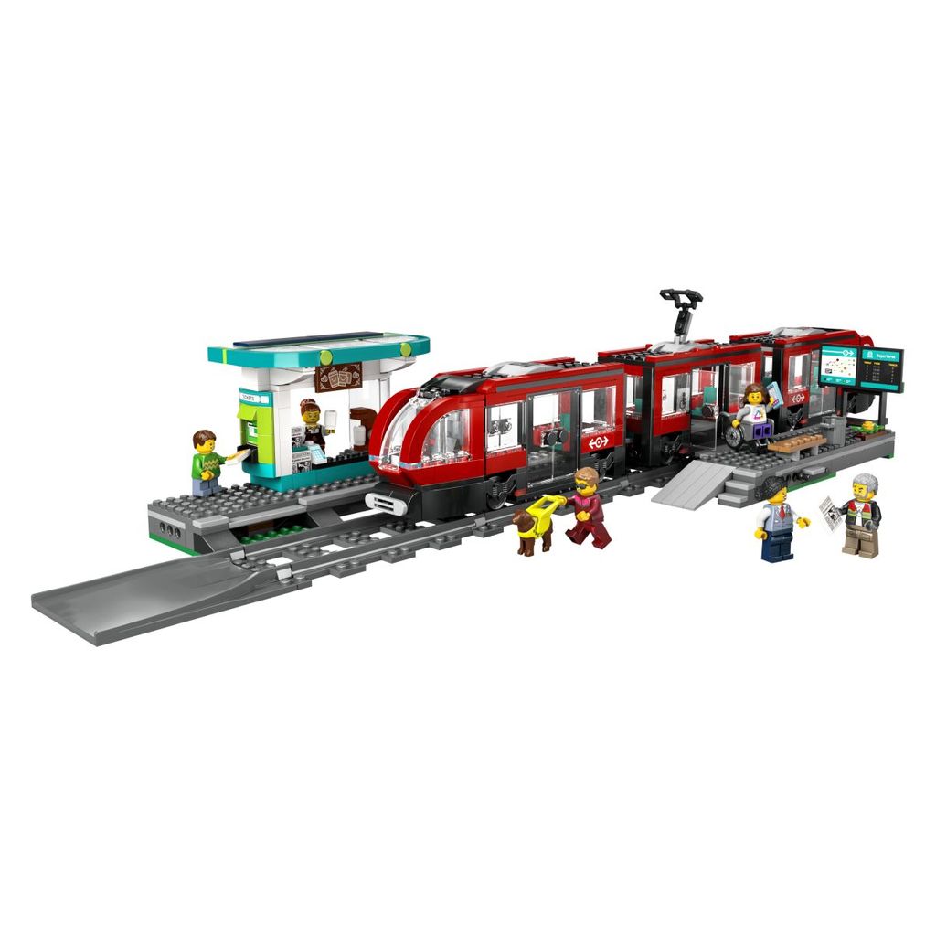 LEGO CITY Tramwaj con stazione (60423)