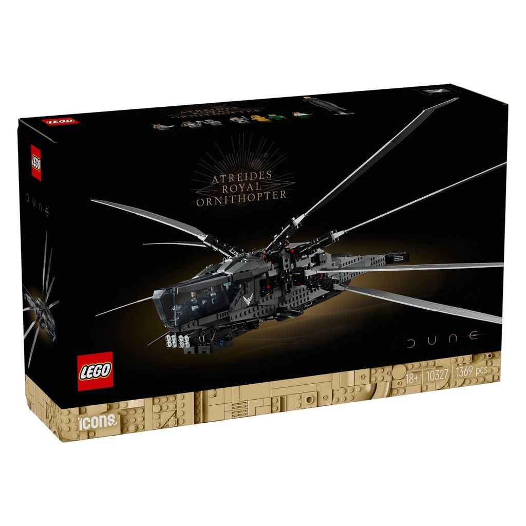 LEGO ICONS 10327 Dune: Sand Planet - Atreides Royal Ornithopter