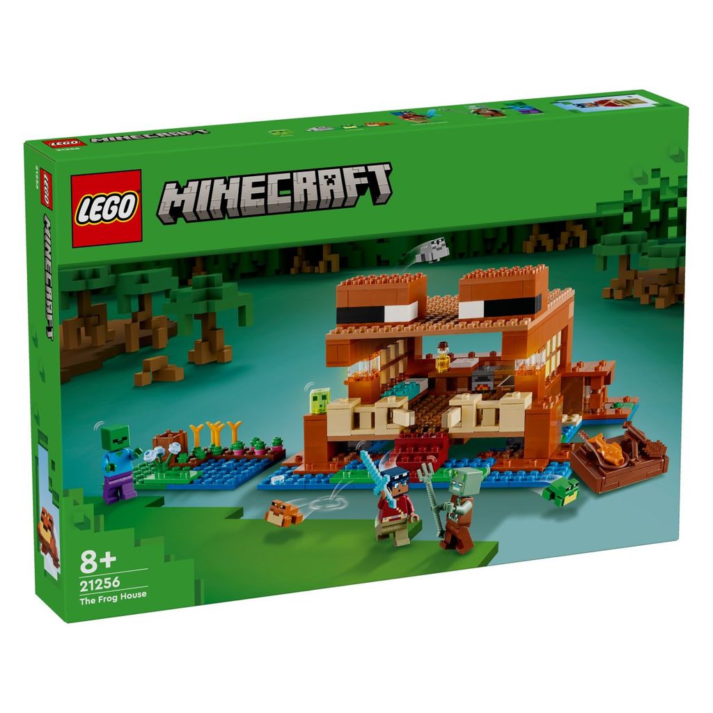 LEGO MINICRAFT 21256 Frog casa