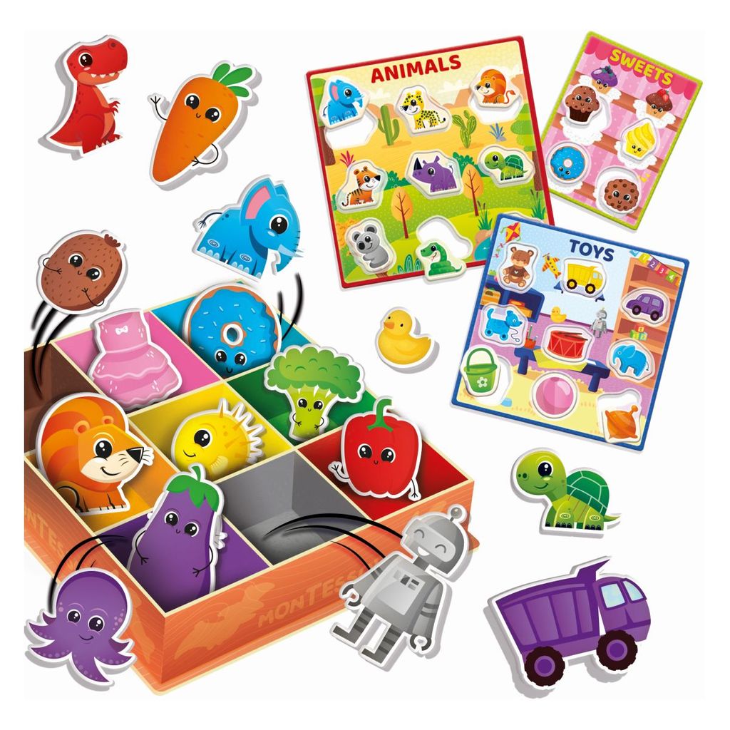 LISCIANI Il puzzle Montessori Baby sort immagini 92766