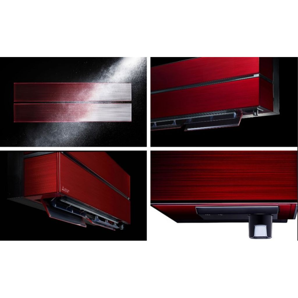 MITSUBISHI condizionatore d'aria serie LUXURY MUZ-MSZ-LN25VGHZ2_R rosso - 2,5 kW