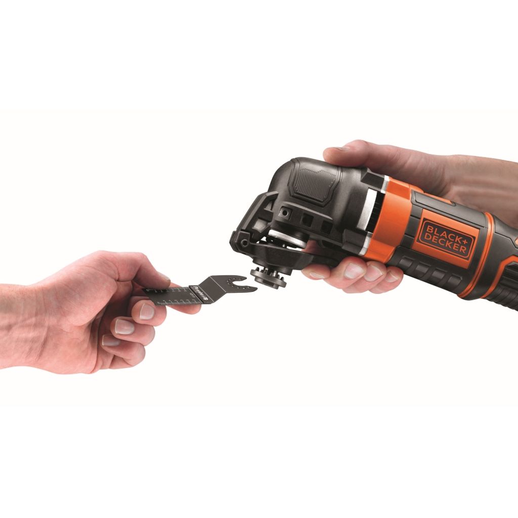 BLACK&DECKER 300W strumento multifunzione + accessori + cassa MT300KA