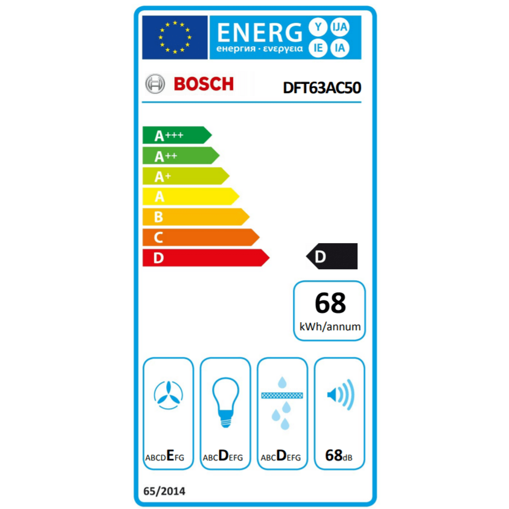 BOSCH Estratto di cappa da cucina DFT63AC50