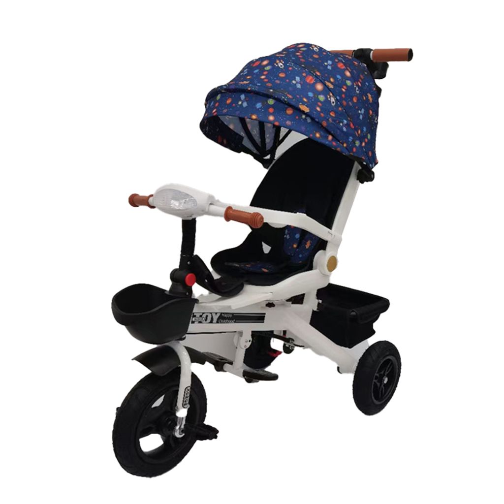 BAISHS Triciclo bambino LKY-969, blu