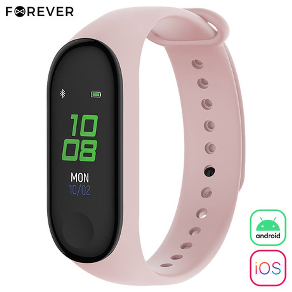 FOREVER Bracciale Smart FITBAND SB-50 - rosa