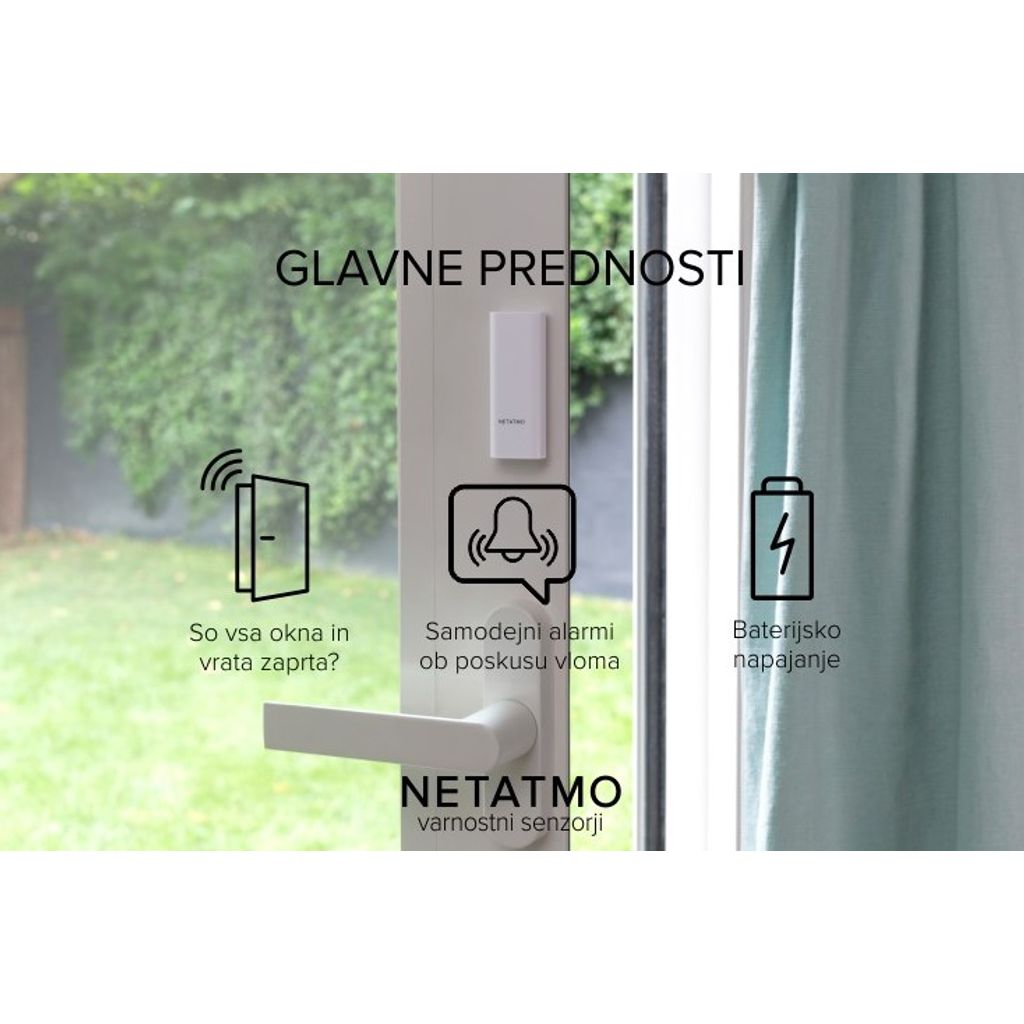 NETATMO intelligente sensore di sicurezza DTG01-EUS-A