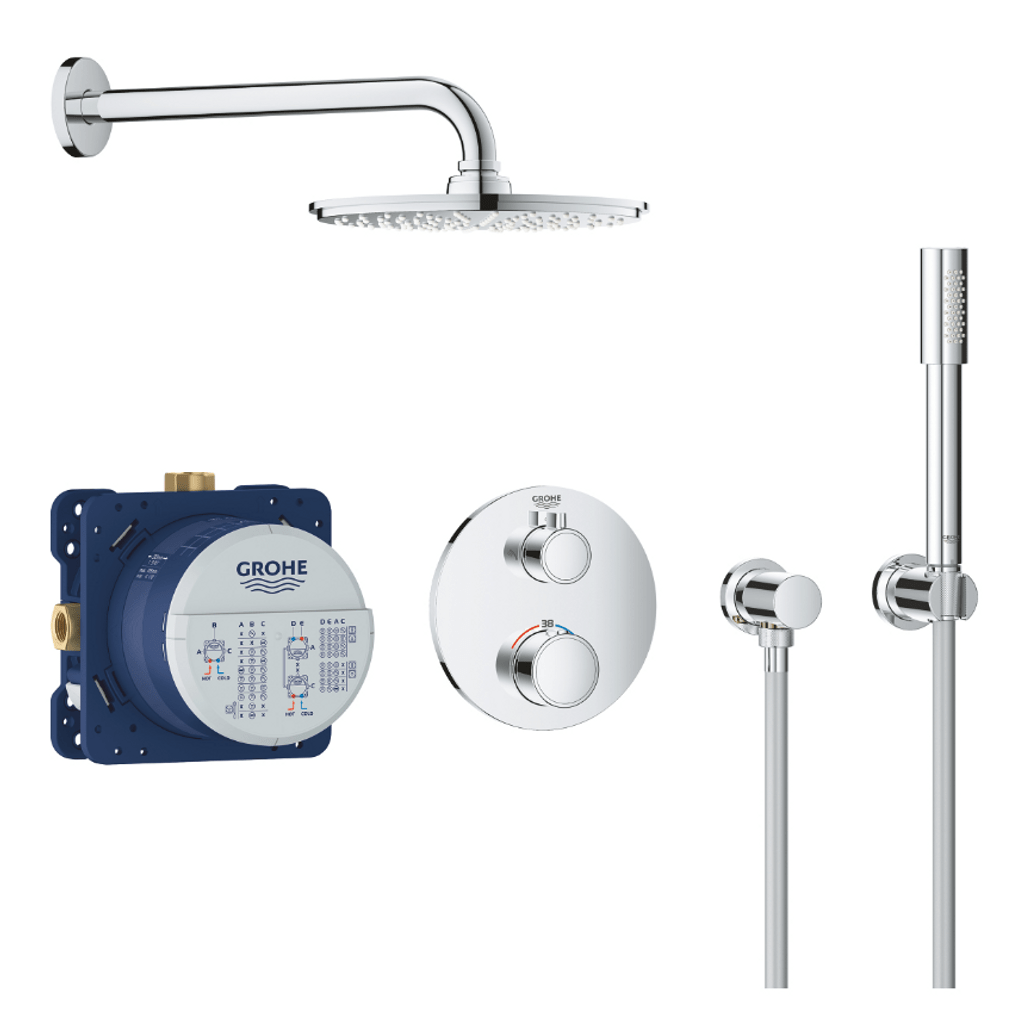 GROHE kit doccia sotto-metria Grohtherm Perfect (34732000)