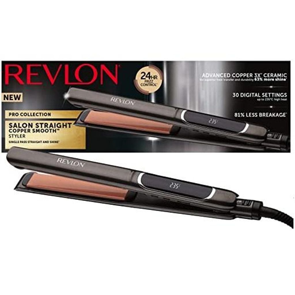 REVLON capelli ferro Salon dritto rame liscio