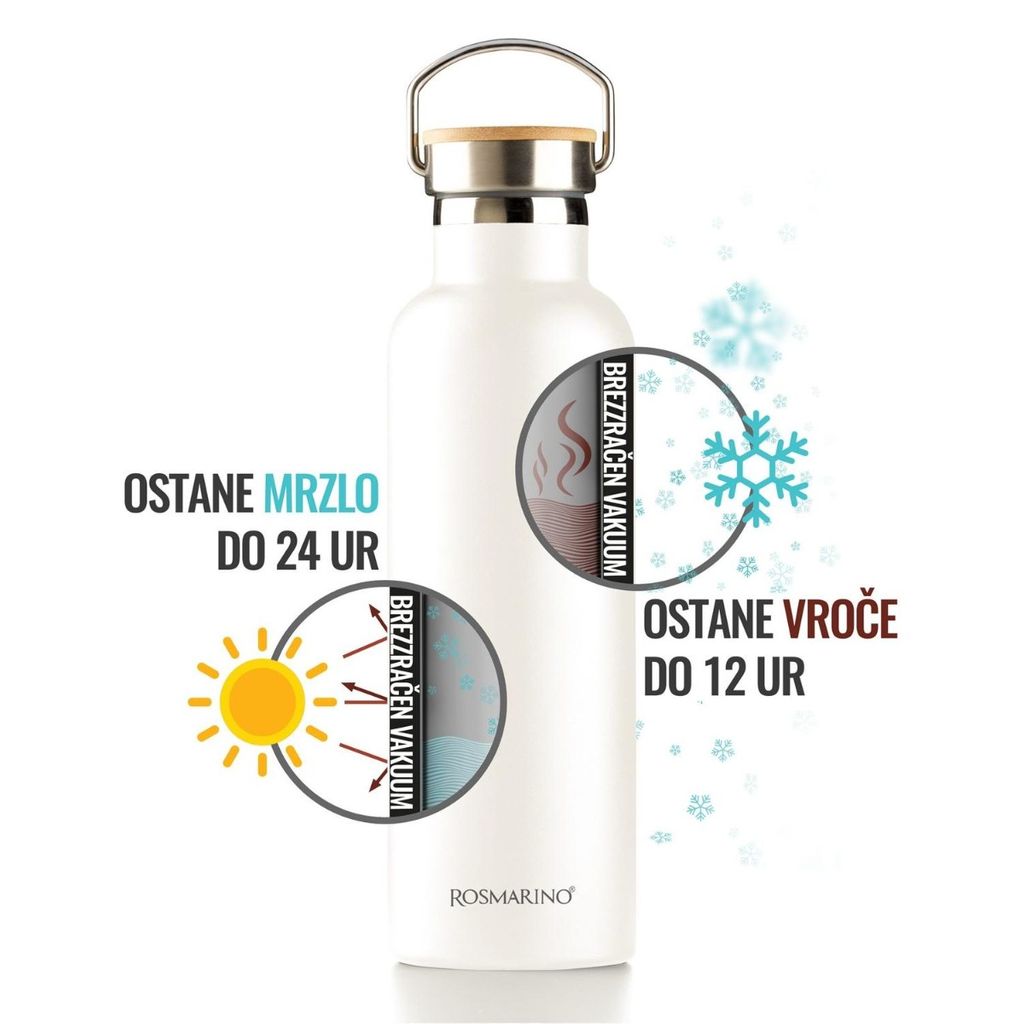 ROSMARINO Termoveka Hot&Cold,750ml,bel