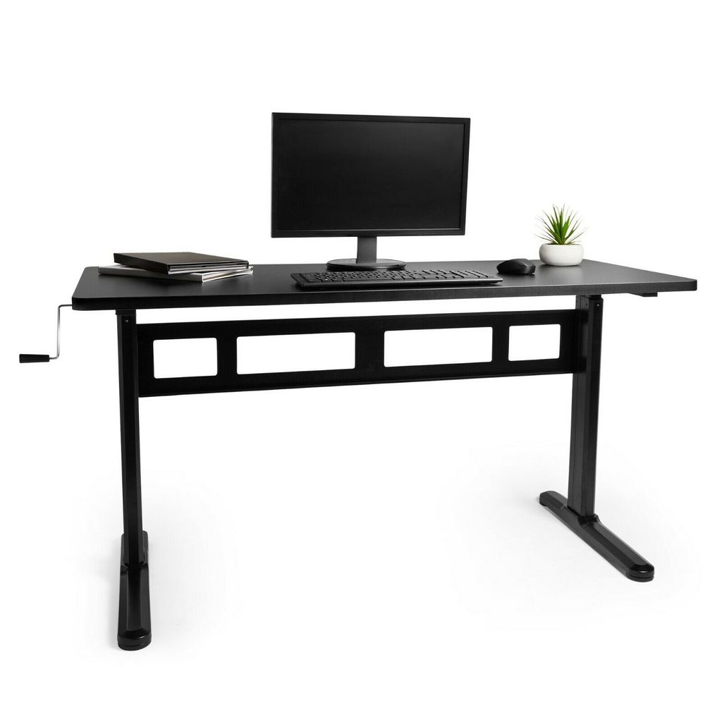 VONHAUS regolabile Sit&Stand tavolo da lavoro - nero 