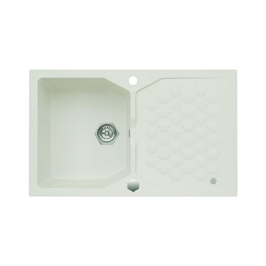 ALVEUS Lavabo singolo con SENSUAL 30 - STEEL G04M