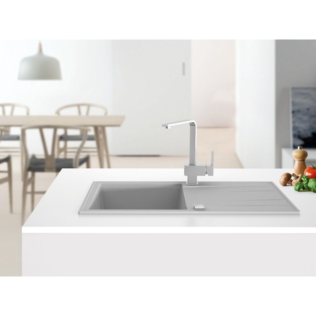 SINK SOLUTION Set Modena (kitchen rubinetti + lavabo) - Grigio