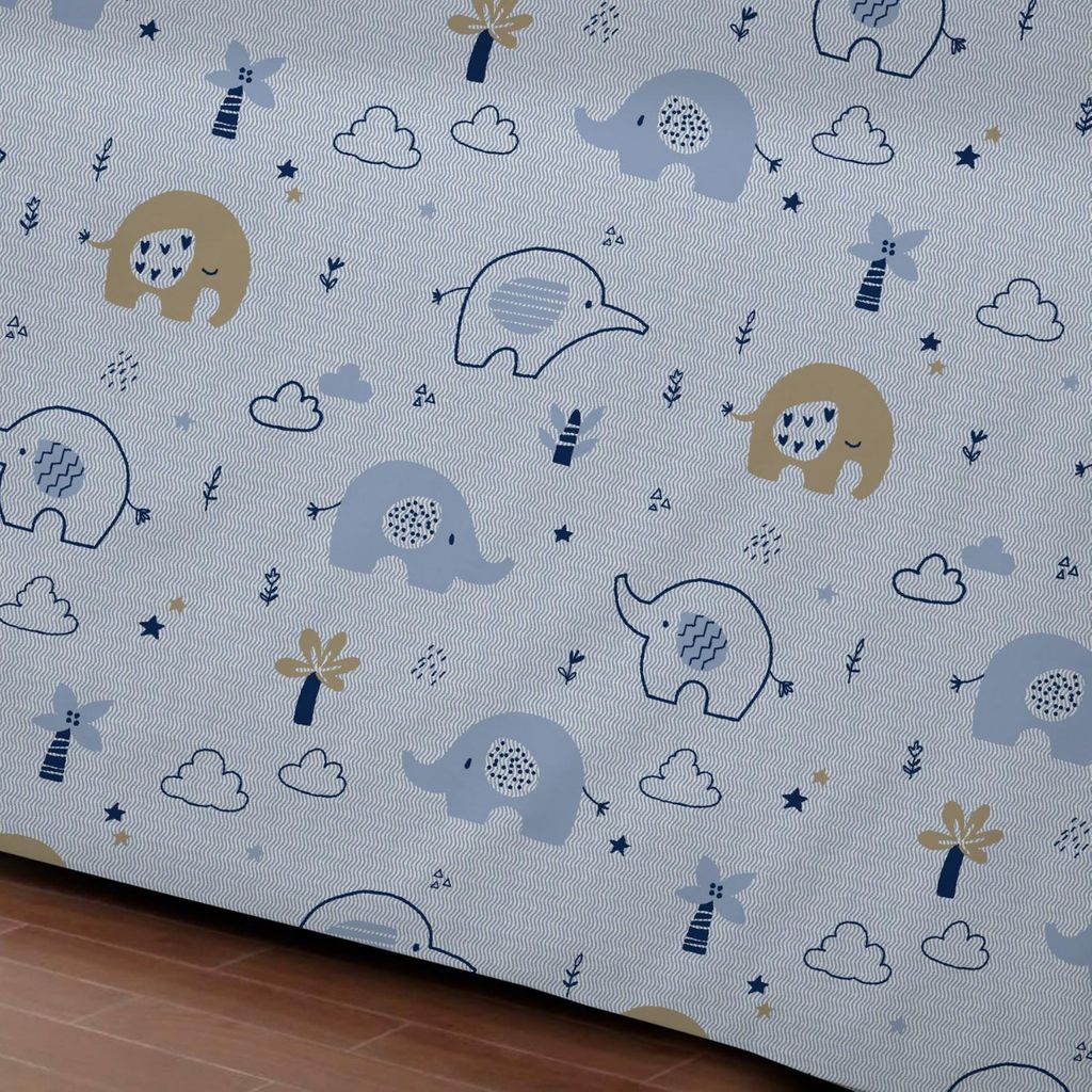 SVILANIT Biancheria da letto di cotone per bambini Svilanit Elephant 100x140 / 40x60