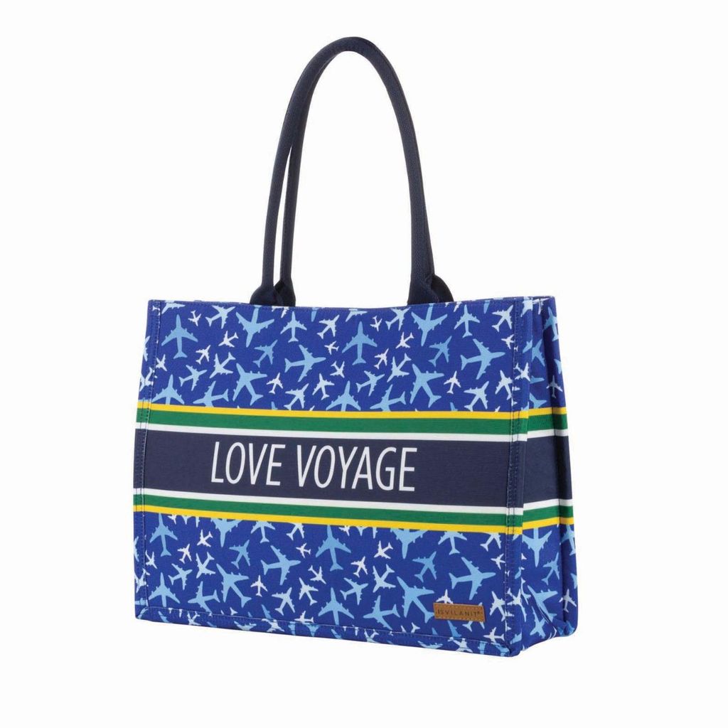 SVILANIT Borsa Svilanit Love Voyage, blu