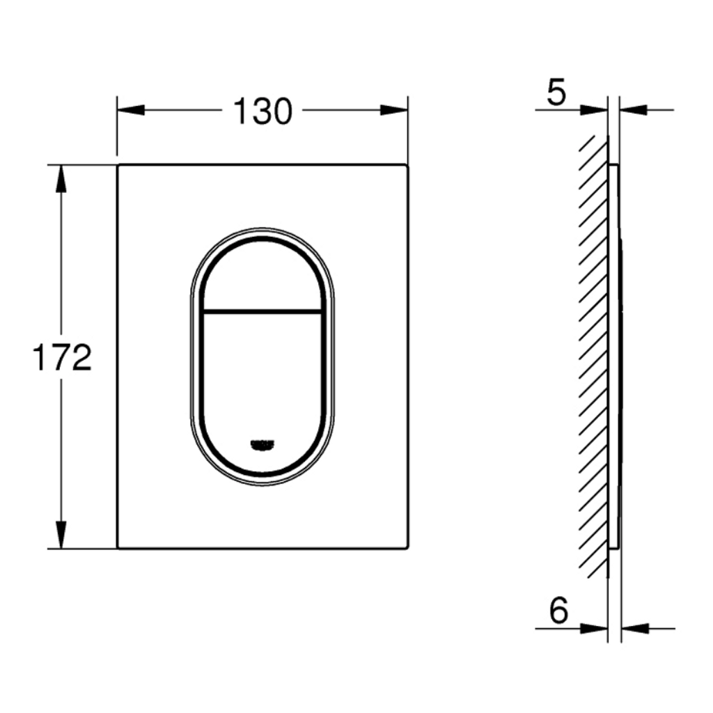 GROHE Arena Cosmopolitan S - tramonto caldo spazzolato (37624DL0)