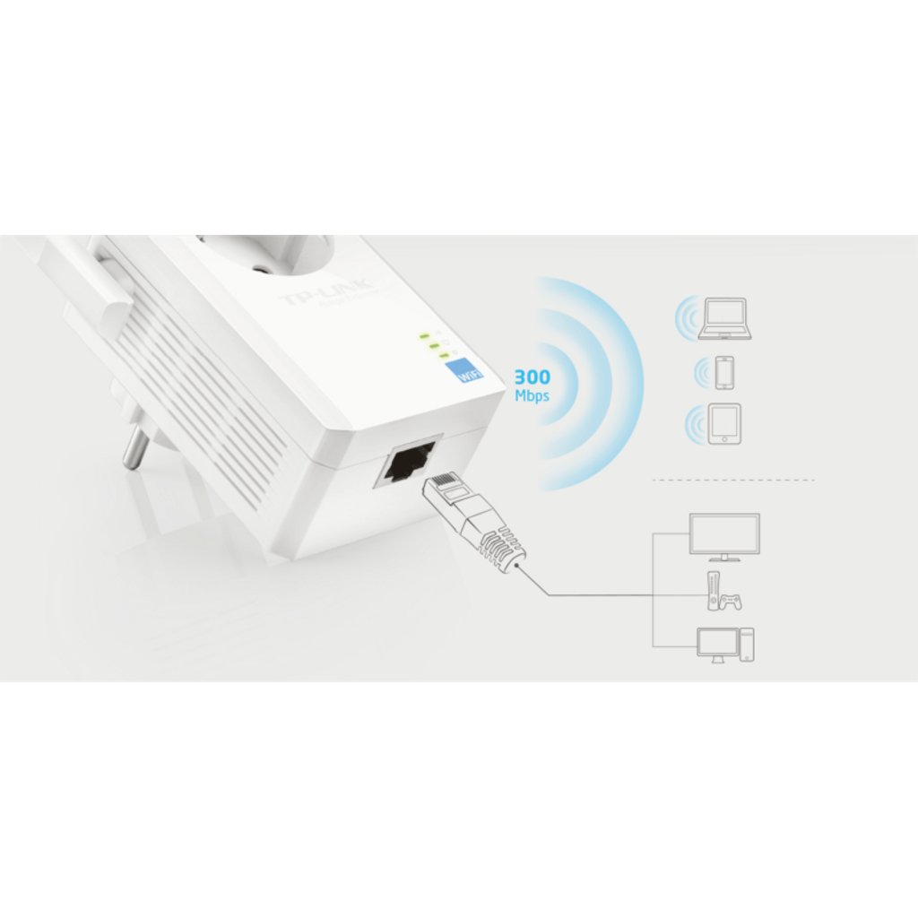 TP-LINK Amplificatore WiFi con presa WA860RE