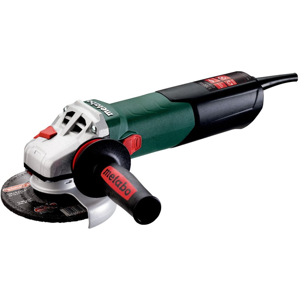 METABO smerigliatrice angolare WEV 17-125 Veloce con collo ristretto (60516000)