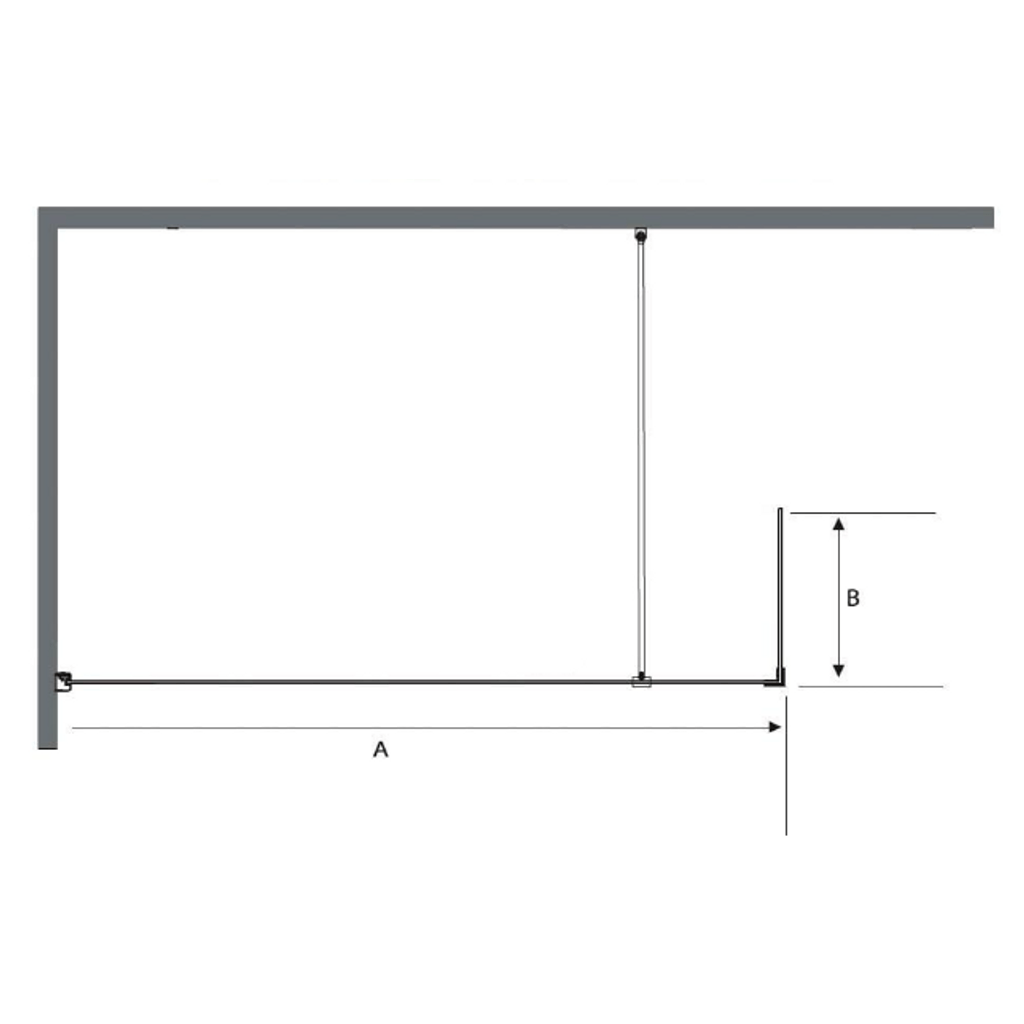 SANOTECHNIK parete doccia WIDE II