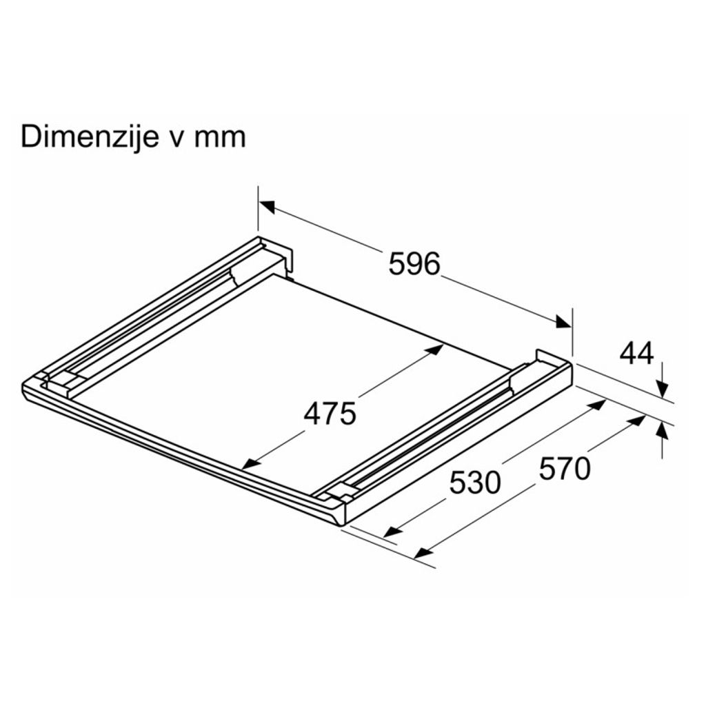 BOSCH Accessori aggiuntivi per lavatrici/asciugatrici, WTZ27500