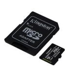 KINGSTON Canvas Select Plus scheda di memoria microSD 256GB