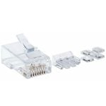 INTELLINET connettori modulari a 3 punti Cat6A RJ45 UTP, 80 pezzi