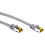 GOOBAY cavo di collegamento RJ45 Patch CAT 6A S/FTP 500MHz / CAT7 RAW 3m LAN grigio 