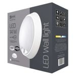 EMOS Luce LED sostituibile circolare esclusiva con sensore 14W, bianco neutro ZM3231