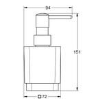 GROHE distributore di sapone Selezione Cubo (40805000)