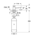 GROHE distributore di sapone liquido (36194000)