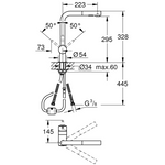 GROHE Rubinetto da cucina singola Minta - supersteel (30274DC0)