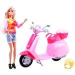 TOY MASEN Ragazza su uno scooter