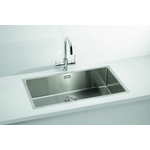 ALVEUS Lavello Quadrix singolo 60 - satin inox (1092477)