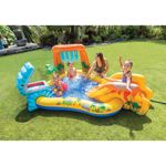 INTEX dinosauro centro acqua piscina per bambini 249x191x109 cm