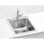 ALVEUS lavello singolo Pure 10 - satin inox (1103607)