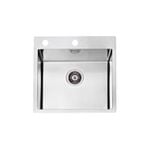 ALVEUS lavello singolo Pure 70 - satin inox (1122385)